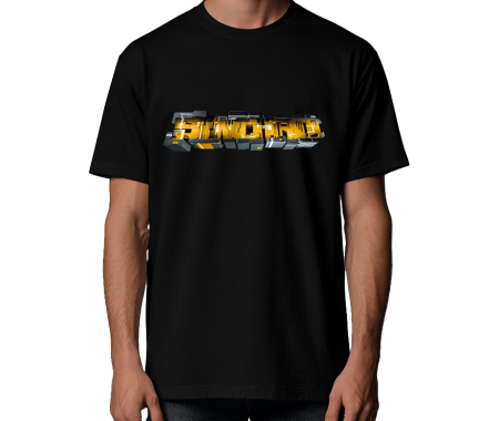 Koszulka Synchro Logo Yellow 2011, 100% bawełna luźna koszulka